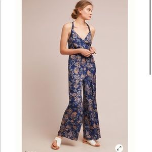 NWT Anthropologie Paisley Jumpsuit